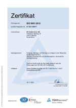 ISO 9001-2015 SFI Anlagenbai - ISO 9001-2015